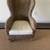 Pottery Barn Seagrass Wingback Chair 2 thumbnail
