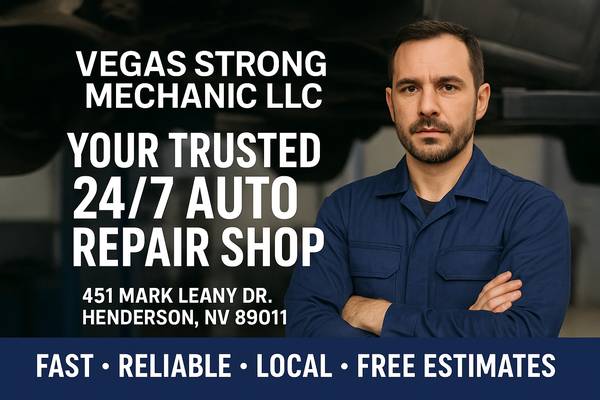 🚗 Vegas Strong Mechanic LLC – Driven to Serve! 🛠️ 1