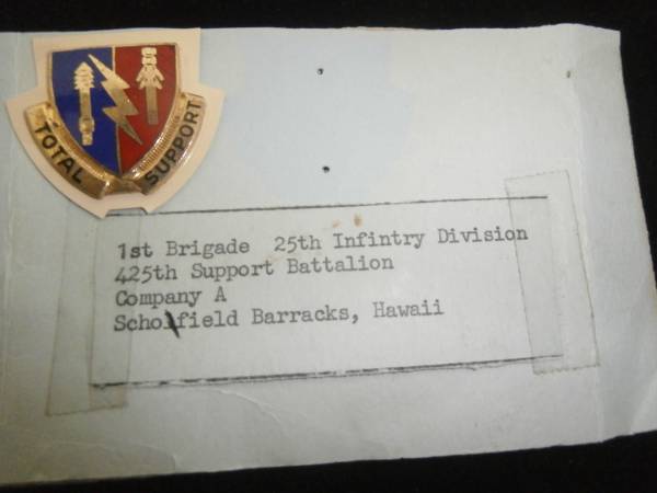 1ST BRIGADE / 25TH INFANTRY DIVISION 1
