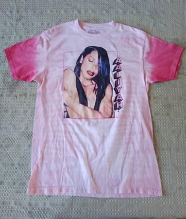 WOMEN'S OFFICIAL TIE DYE ALLIYAH SHIRT SHIRT SIZE MEDIUM 1