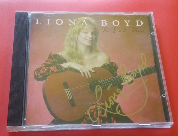 Autographed Liona Boyd CD 1