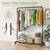 Simple Trending Standard Clothes Clothing Garment Rack with Storage Sh 6 thumbnail