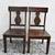 Set of 2 Solid Teak Chairs Queen Anne Style 38'' Height 19'' Seat Heig 4 thumbnail