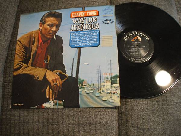 Waylon Jennings, Leaving Town  RCA LPM-3620 1