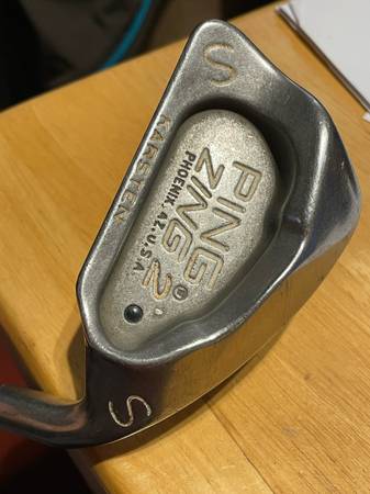 PING ZING 2 BLACK DOT GOLF SAND WEDGE RH 35.5" - 52* PING JZ SHAFT - $ 1