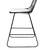 Counter stool with black metal frame 12 thumbnail