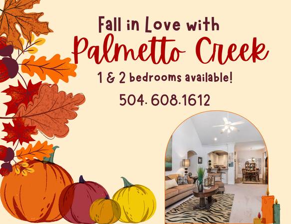 $1,745 / 2hab - 1327ft2 - ¡ENAMÓRATE EN PALMETTO CREEK!! (RIVER RIDGE)63792041424001120