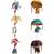 Boho Velvet Beaded Indian Elephant Hangings Wind Chime Bells set of 2 1 thumbnail