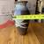 Tall Studio Pottery Vase – 10.5” Brown & Cream Drip Glaze 4 thumbnail