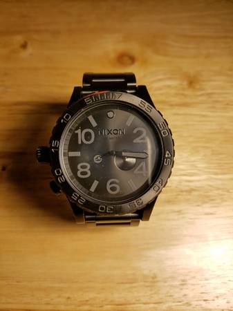Elevate Your Style with Nixon 51-30 - All Black! 1