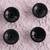 Vintage 1968 -1969  Gibson Les Paul Custom Witch Hat Knobs  Complete 4 thumbnail