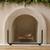 West Elm Willow Glass Fireplace Screen 38x32 1 thumbnail