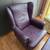 ★★ European High-back Leather Wing Armchair ★★ 8 thumbnail