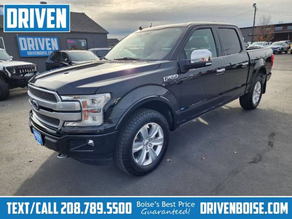 2018 Ford F150 SuperCrew Cab Platinum Pickup 4D 6 1/2 ft - Driven in B 1