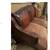 Leather stud soft couch loveseat 2 thumbnail