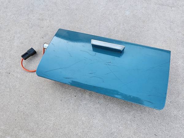 OEM 1963 1964 Chrysler Blue Dash Pull Down Ash Tray Assembly Original 1