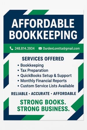 Affordable Bookkeeper 1