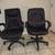 Two office chairs/ black 1 thumbnail