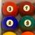 Sportcraft Billiard Ball Set & 2-Clue Calk. IN Madison, Wis 4 thumbnail