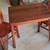 Darling Vintage 1950's Childs Table and 2 Chair Set w/Original Decals 1 thumbnail