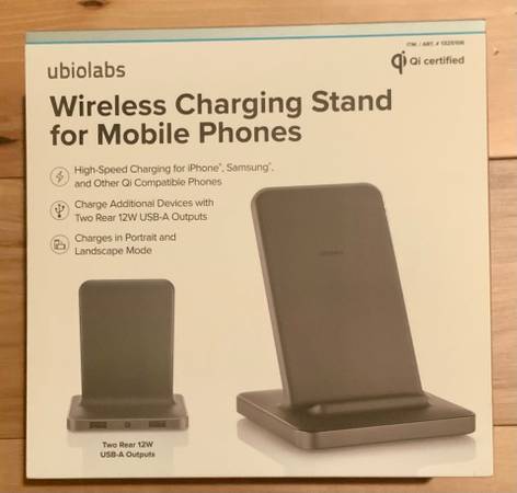 Ubiolabs Wireless Charging Stand For Mobile Phones 1