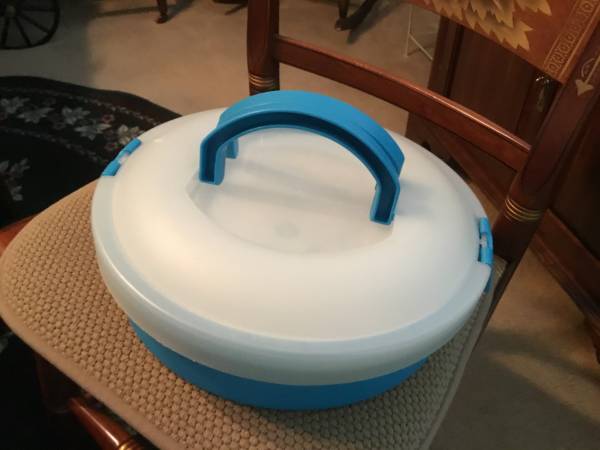 Locking  CAKE and DEVILED EGG CARRIER.      Reduced 1