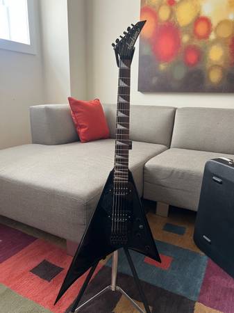 2007 Jackson RR3 Pro Series Rhoads Electric Guitar - Black + Original 1