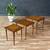 Set of Mid-Century Modern “Sophisticate” Nesting Tables w/ Brass Accen 1 thumbnail