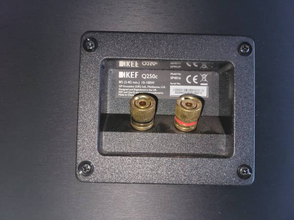 KEF q250c　最終値下げ Amazon.com: KEF Q250c Center Channel Speaker (Each, Black