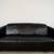 Free Postmodern Art Deco Style Italian Black Leather Sofa 1 thumbnail