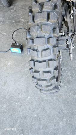 Motorcycle Tire 130/90/17  - aggressive dirt bike type 1