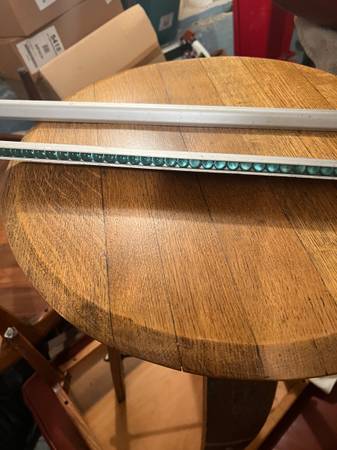 San Jamar CK6512A 12" x 2" Aluminum Wall Mounted Ticket Holder - $35 (San Francisco Airport)63471476383233122