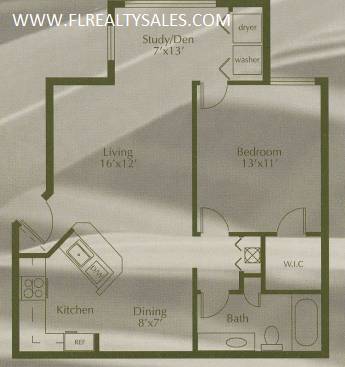 $1,800 / 1br - NICE FLAMINGO RD CONDO...1 HAB, 1 BAÑO MÁS ÁREA DE ESTUDIO.. (SUNRISE/PLANTATION)64002012499203120