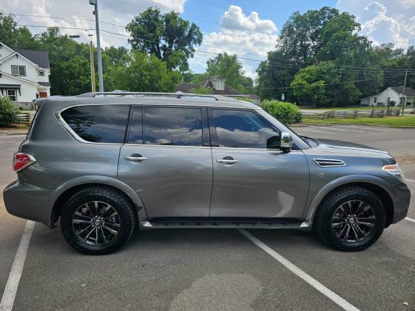 2017 NISSAN ARMADA PLATINUM 4WD TECHO SOLAR - AUDIO BOSE - NAVEGACIÓN - $17,500 (MURFREESBORO)63621475841665124