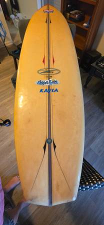 EARLY 60'S HANSEN SURFBOARD MINT COND 6'10" 1