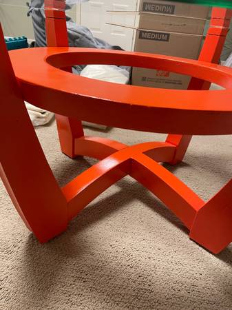 Retro glass top tables - $12563470457188099124