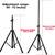 Universal Black Folding Tripod DJ PA Home On Stage Speaker Light Stand Adjustabl 7 thumbnail