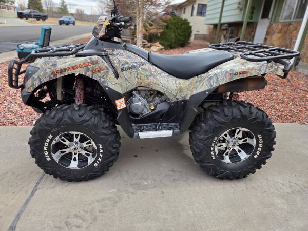 Kawasaki Brute Force 750 EPS Camo MANY ACCYS! 1