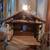 Beautiful Electric Table or Outdoor Manger-Creche-Birch-star! 1 thumbnail