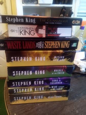 Complete Stephen King Dark Tower Gunslinger Paperback Books 1-8 1