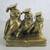 PM Craftsman Brass Plated Metal Graduation Scholar Owl Statue Bookend 1 thumbnail