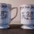 Vintage Lefton 25th Anniversary Footed Mugs 1 thumbnail