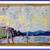 Circa 1997 Henry Isaacs "in Warm Waters" Gold Framed + Matted 10 thumbnail