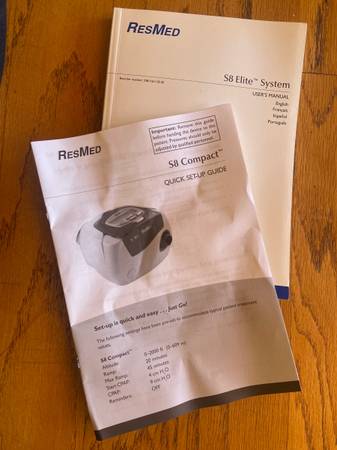 CPAP Machine ResMed S8 Elite Brand New 1