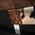 Genuine Buffalo Leather Hide & Cow Hide Wrapped 8 ft Couch Armchair 7 thumbnail