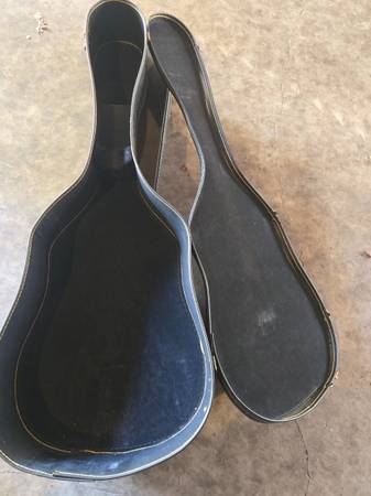 Hard shell guitar case 1