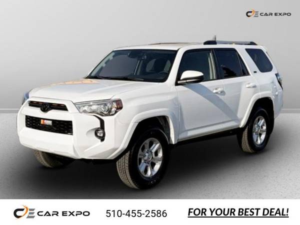 2024 Toyota 4Runner SR5 Sport Utility 4D suv Ice Cap - $45,998 (CALL 510-455-2586 FOR AVAILABILITY)63470418123009120