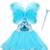 Brand New Girls Dress Up Princess Fairy Costume Set Ages 3-10 1 thumbnail