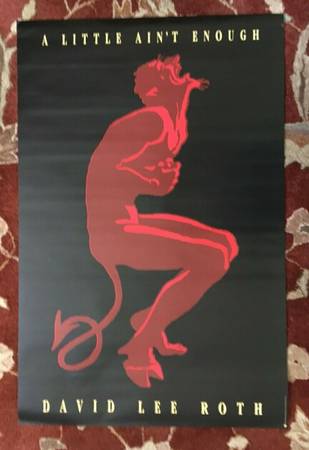 Poster David Lee Roth (Van Halen) 1
