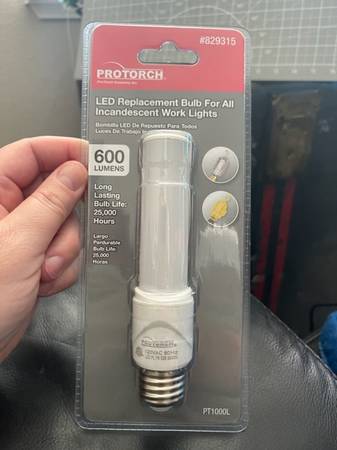 ProTorch LED 7W Stick Light Bulb Lamp for Work Light-600 Lumens-3000K- 1